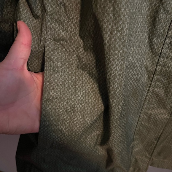 Green Columbia Rain Jacket Size 1X - Picture 6 of 14